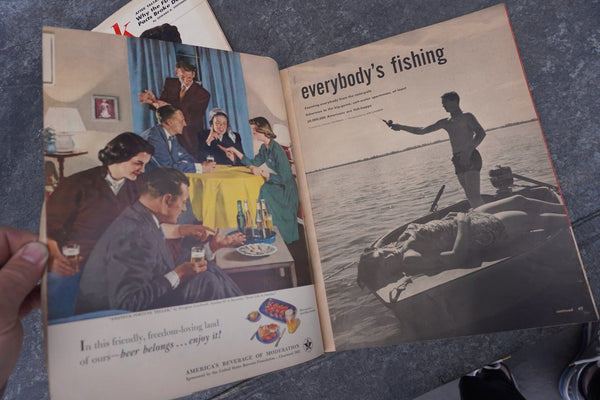 Look Magazine 2 issues 1949, 1952 AP1927