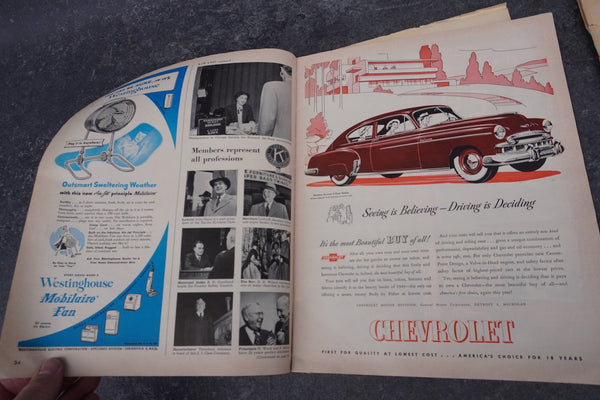 Look Magazine 2 issues 1949, 1952 AP1927