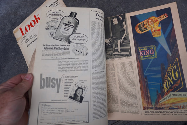 Look Magazine 2 issues 1949, 1952 AP1927