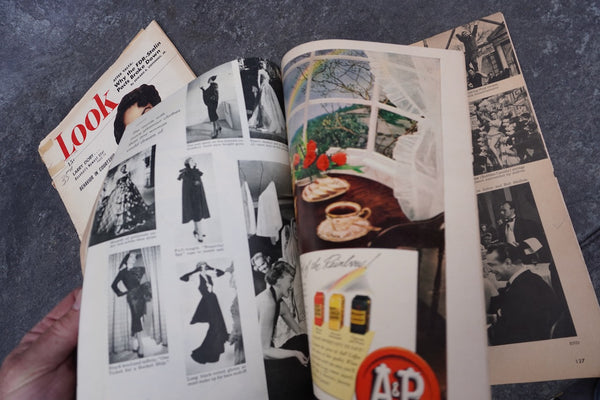 Look Magazine 2 issues 1949, 1952 AP1927