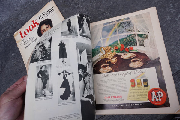 Look Magazine 2 issues 1949, 1952 AP1927