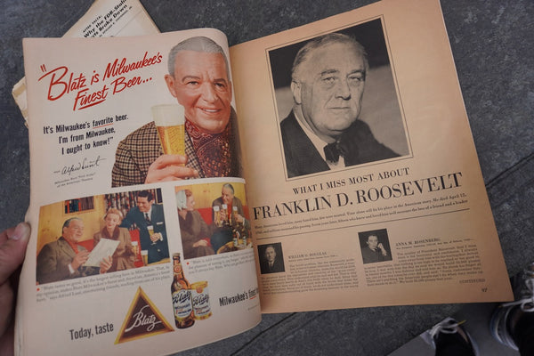 Look Magazine 2 issues 1949, 1952 AP1927