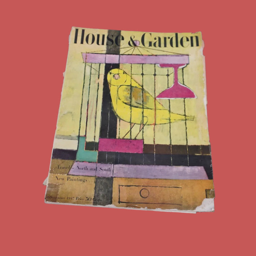 House & Garden Magazine 1947 AP1936