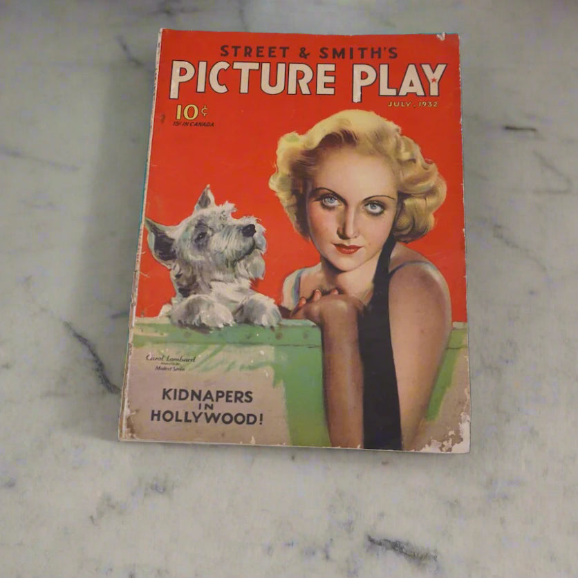 Picture Play Magazine 1932 - Carole Lombard Cover AP1938
