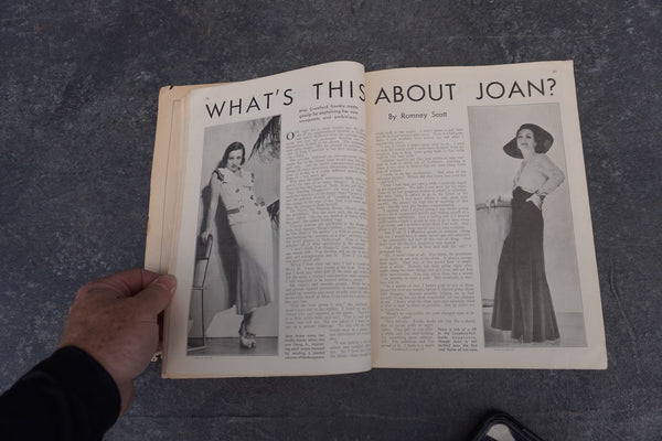 Picture Play Magazine 1932 - Carole Lombard Cover AP1938