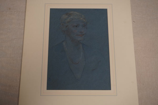 Female Portrait Illustration by Mignonne c.1935 AP1945