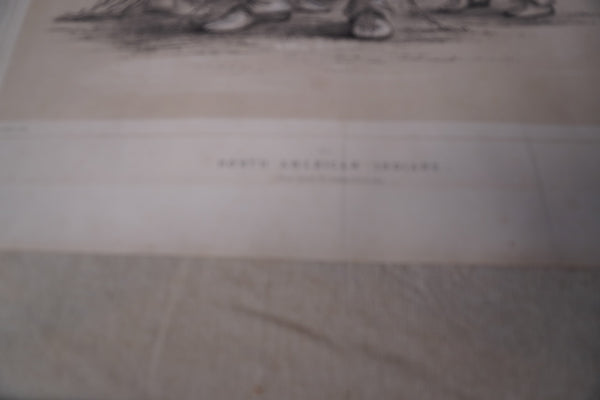 George Catlin - North American Indians  c 1844 - Lithograph AP1947