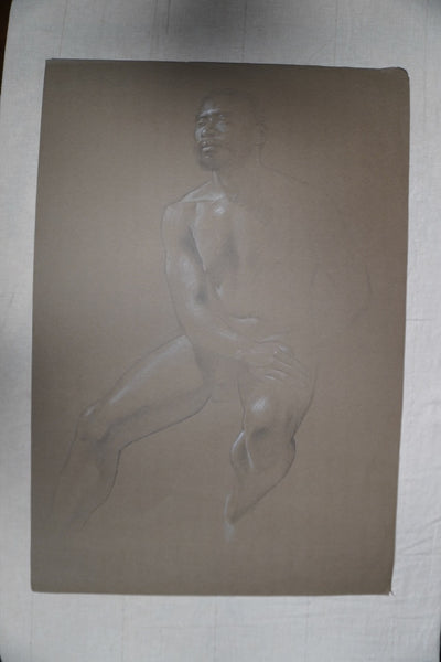 Wade Reynolds (1929-2011) - African-American Male Nude  AP1959