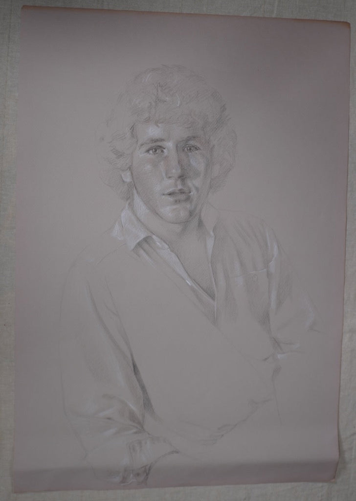 Wade Reynolds (1929-2011) Young Man in a Sweater  1970s AP1960