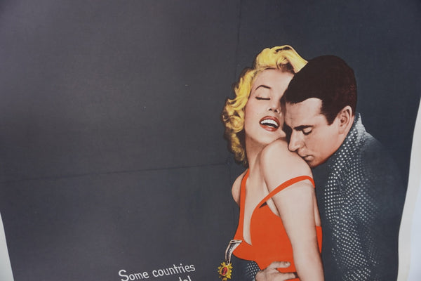 The Prince and the Showgirl - Olivier & Monroe Original 1957 Movie Poster AP1967