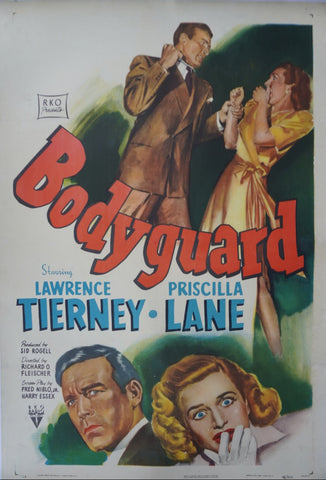 Bodyguard 1948 Noir Original Poster AP1969