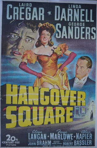 Hangover Square 1944 Original Movie Poster AP1972