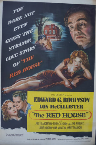 The Red House Original 1947 Edward G Robinson Movie Poster AP1974