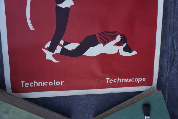 Ostia Original Pasolini & Sergio Citti 1970 Movie Poster AP1981