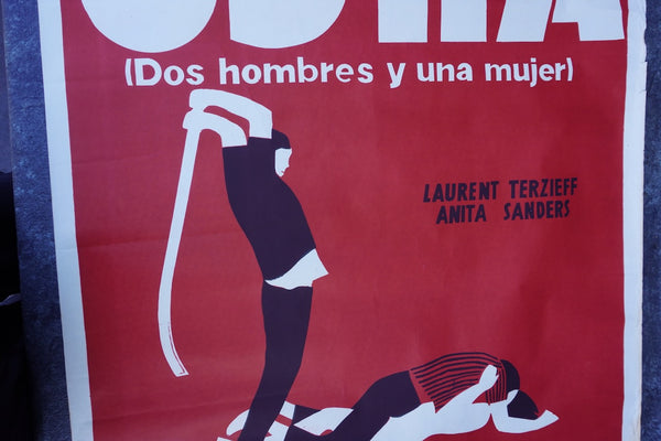 Ostia Original Pasolini & Sergio Citti 1970 Movie Poster AP1981