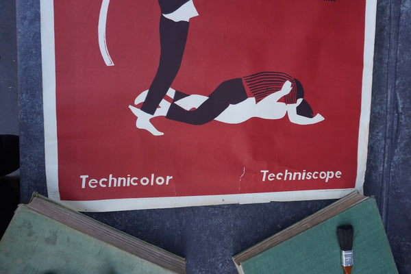 Ostia Original Pasolini & Sergio Citti 1970 Movie Poster AP1981