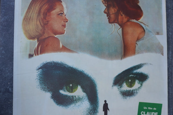 El Gato y El Ratón original Film Poster for Claude Lelouch 's 1975 Le Chat et La Souris AP1985