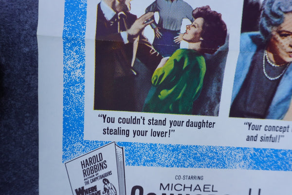 Where Love Has Gone Original 1964 Susan Hayward Bette Davis Movie Poster AP1986