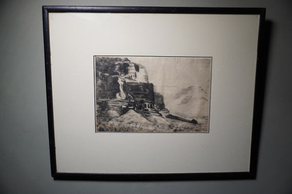 DeWitt Parshall (1864-1956) Grand Canyon - Monotype - 1910-1915 AP1992