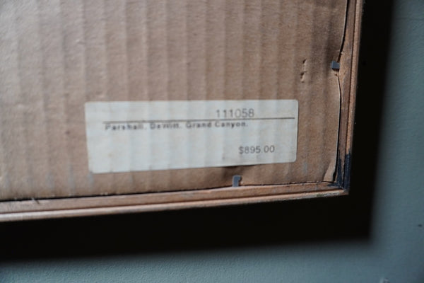 DeWitt Parshall (1864-1956) Grand Canyon - Monotype - 1910-1915 AP1992