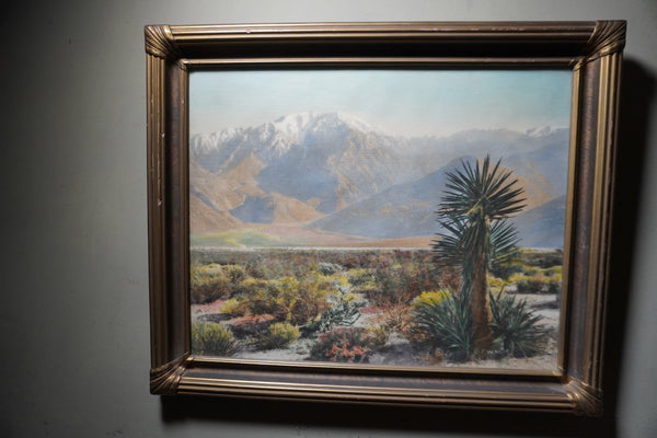 Hand-Tinted Photograph of Palm Springs by Frederich Martin AP2005