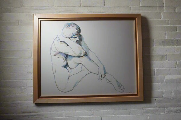 Wade Reynolds, Mixed-Media Male Nude AP2010