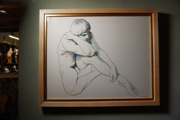 Wade Reynolds, Mixed-Media Male Nude AP2010