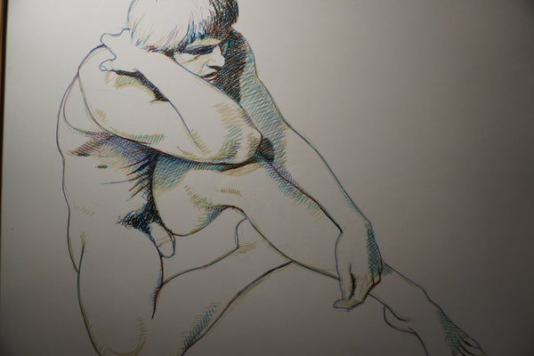 Wade Reynolds, Mixed-Media Male Nude AP2010