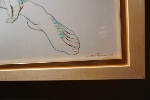 Wade Reynolds, Mixed-Media Male Nude AP2010