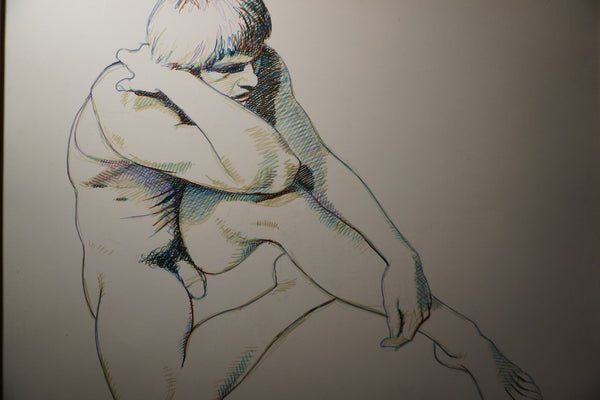 Wade Reynolds, Mixed-Media Male Nude AP2010