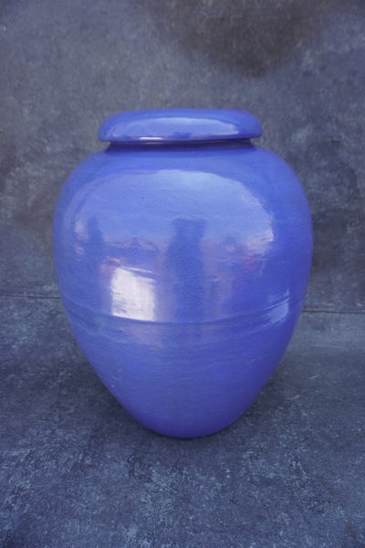 Large Cobalt Blue Bauer Oil Jar B3306