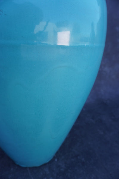 Large Turquoise Bauer Oil Jar B3308