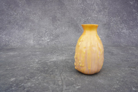 Catalina Island Pottery Gourd Cruet in Monterey Brown C684