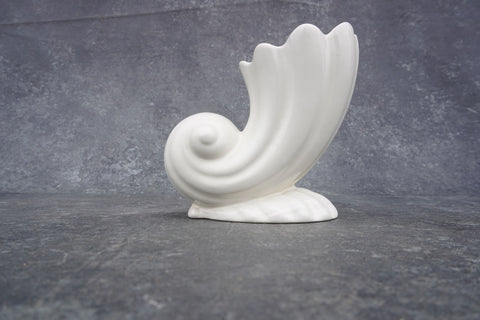 Catalina Island Pottery Art Deco Cornucopia Vase C691