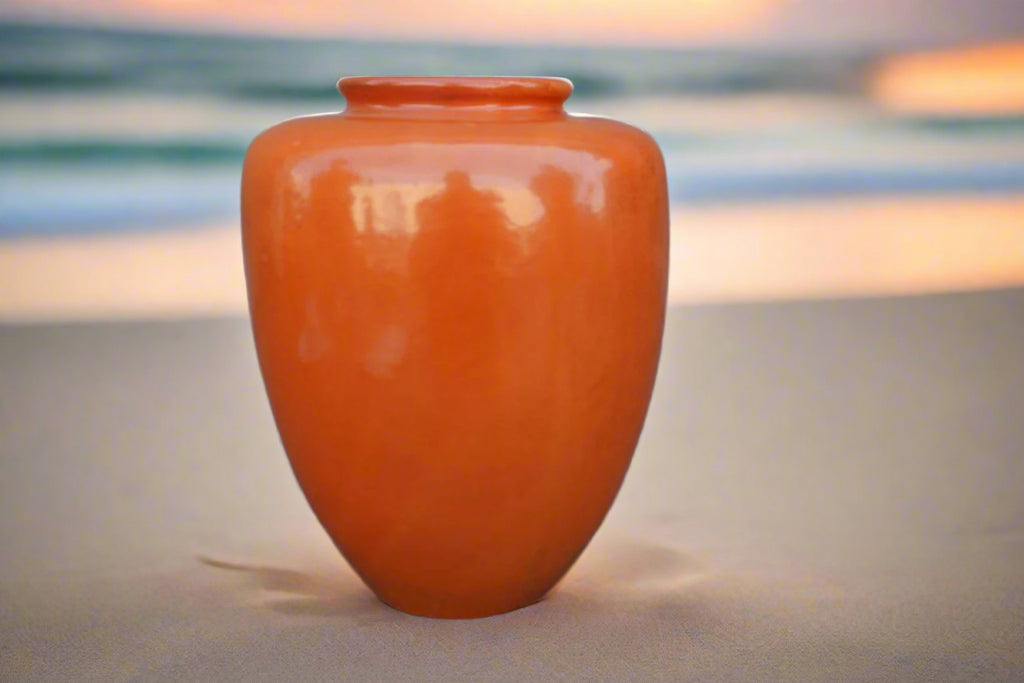 Catalina Island Mini Oil Jar/Vase in Toyon Red C702