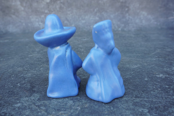 Catalina Island Senor & Senorita Salt and Pepper Shakers in Blue C704
