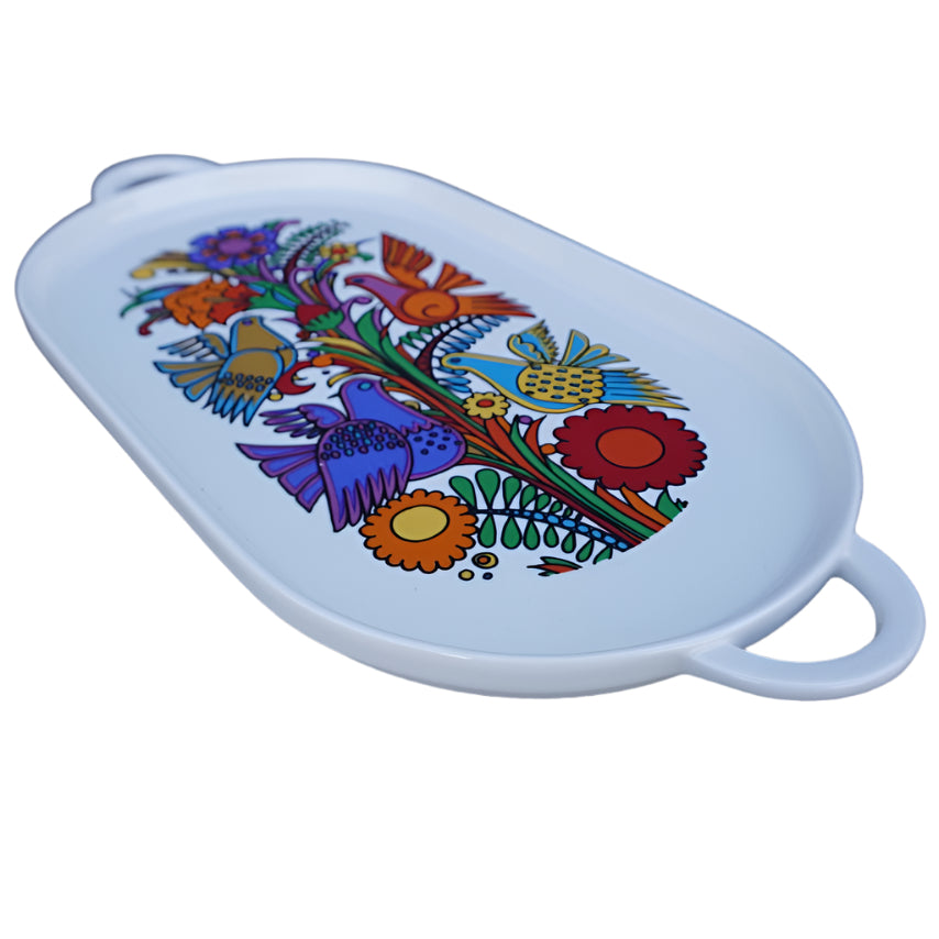 Villery & Boch Acapulco 13 1/4" Oblong Serving Platter with Handles CA2043