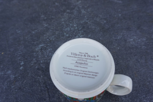 Villery & Boch Acapulco Demi-Tasse Coffee Cups CA2052