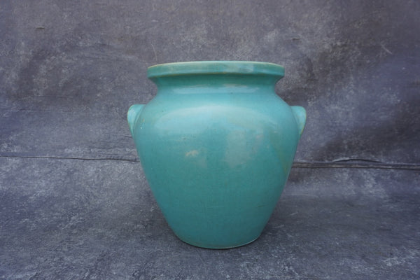 Turquoise Gladding McBean Pottery Vase CA2070