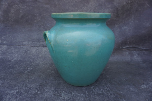 Turquoise Gladding McBean Pottery Vase CA2070