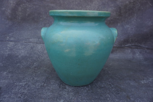 Turquoise Gladding McBean Pottery Vase CA2070
