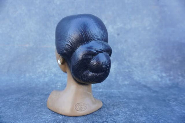 Marwal Chalkware Bust of a Polynesian Woman CA2538