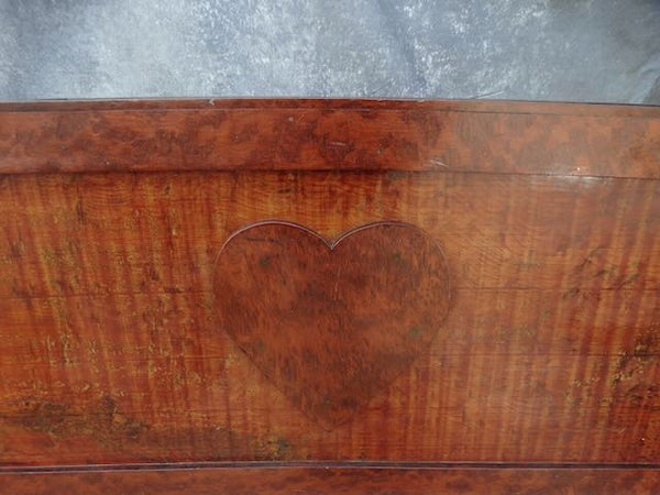 Hand Hewn Burled Old Growth Redwood Folk Art Trunk c 1880 F2433