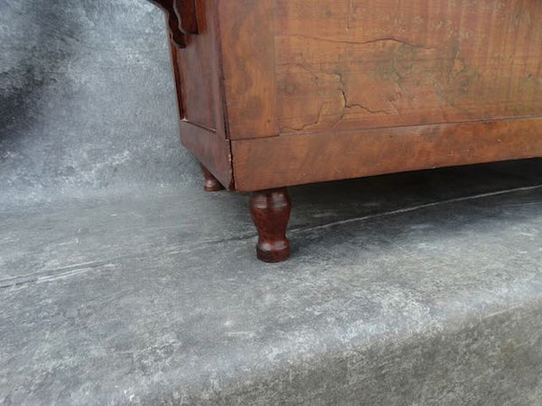 Hand Hewn Burled Old Growth Redwood Folk Art Trunk c 1880 F2433