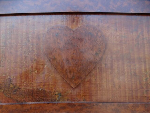 Hand Hewn Burled Old Growth Redwood Folk Art Trunk c 1880 F2433
