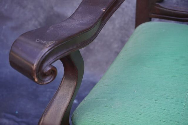 Mexican Colonial Chippendale Settee c 1890 F2491