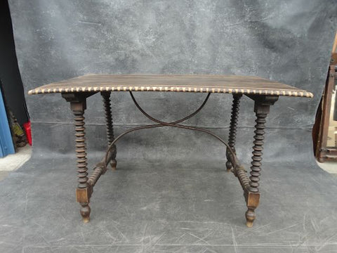 Spanish Revival Trestle table F2450