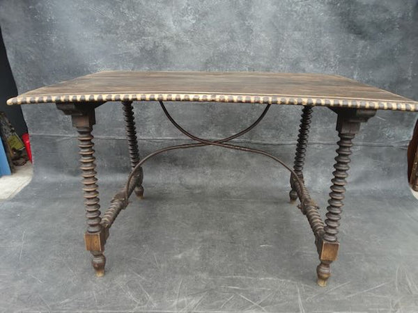 Spanish Revival Trestle table F2450