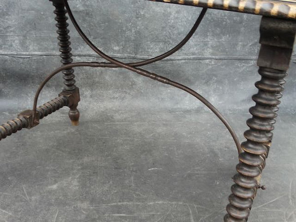 Spanish Revival Trestle table F2450