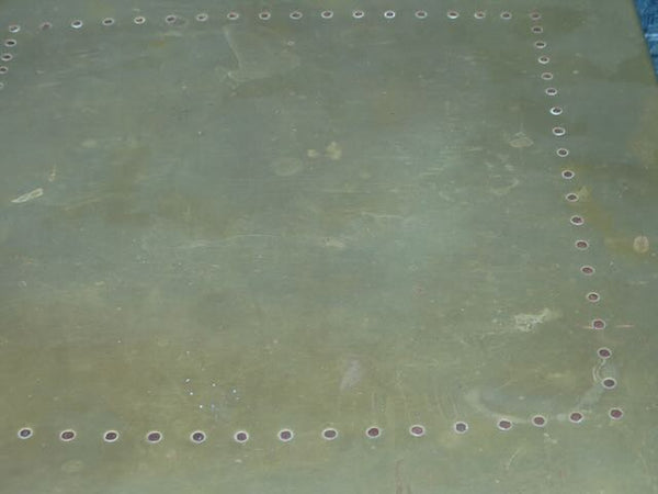 Spanish Revival Brass and copper Top Occasional table F2455